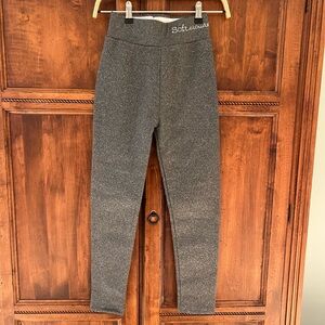 Soft Clouds Leggings | Size XS | Gray Fleece Lined | Like New